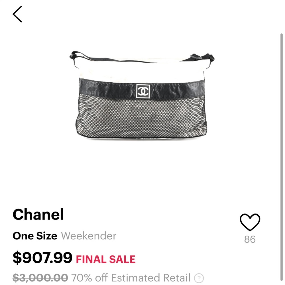 Chanel Duffel Overnighter